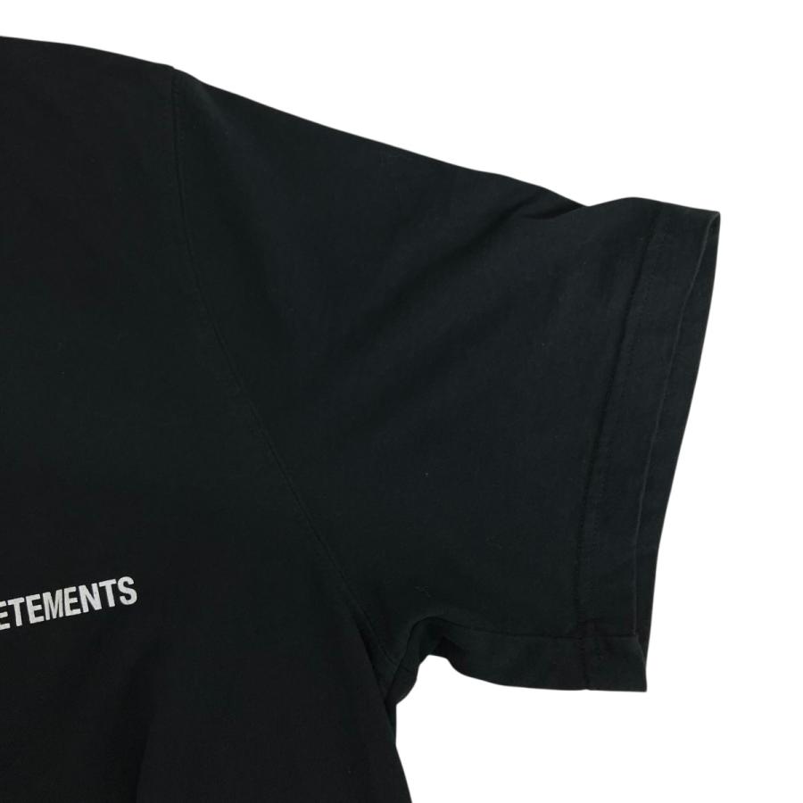 値下げ】VETEMENTS Tシャツ ブラック サイズ：XS (京都店