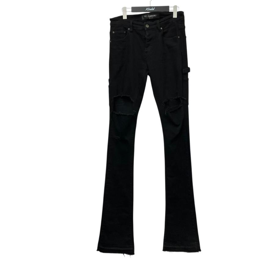 VALABASAS フレアパンツ ブラック サイズ：30 (EC) : カインドオル