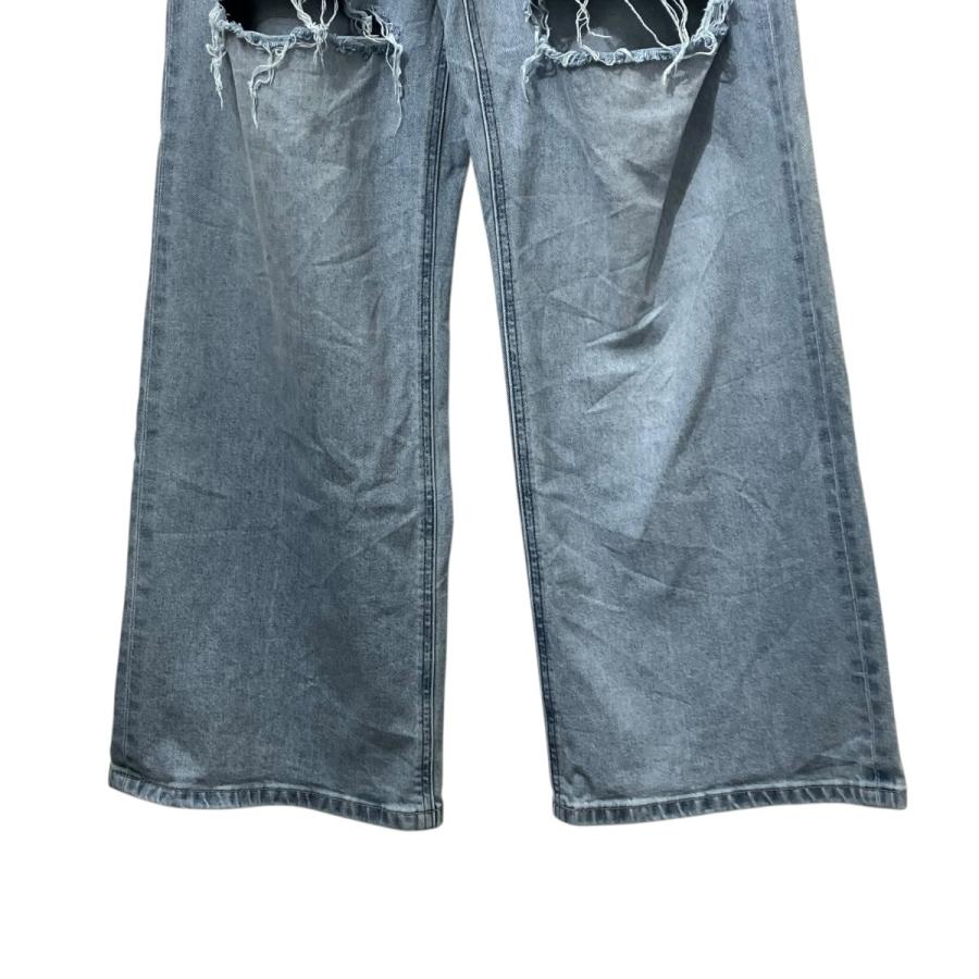 YANUK 【値下げ】YANUK×樋口かほ クラッシュワイドデニム デニムパンツ  