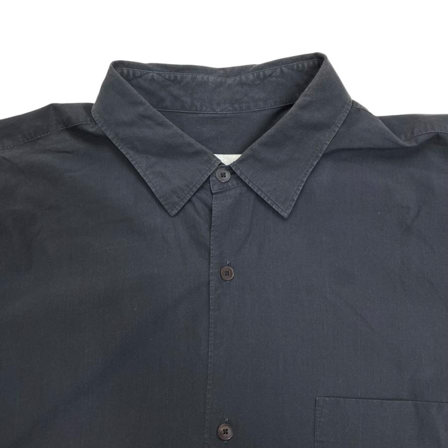 コモリシャツ　T01-02001ネイビー COMOLI(コモリ) コモリシャツT01-02001 T01-02001 ブルー サイズ