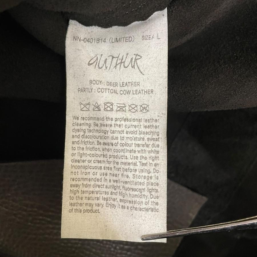 NICENESS 【値下げ】NICENESS 24AW AUTHUR DEER LEATHER レザー