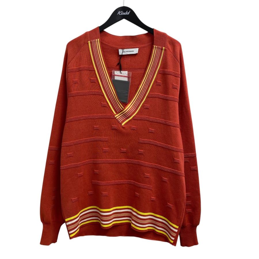 KIKO KOSTADINOV 【値下げ】Kiko Kostadinov STRETTON KNIT V-NECK
