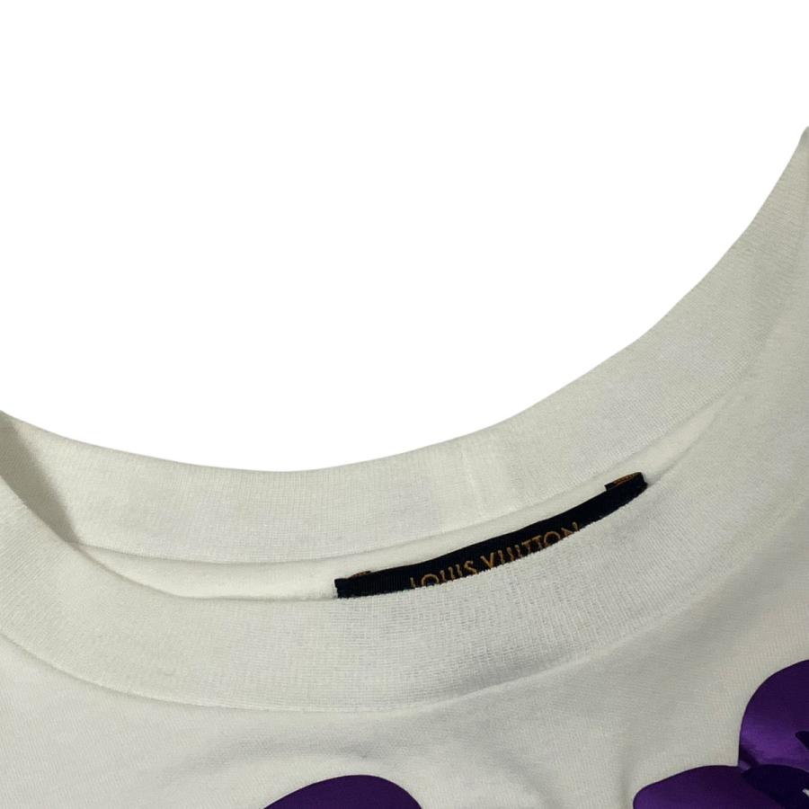 ルイヴィトン LOUIS VUITTON Tシャツ RW191A LSV FGTS94 ホワイト サイズ：XSの画像