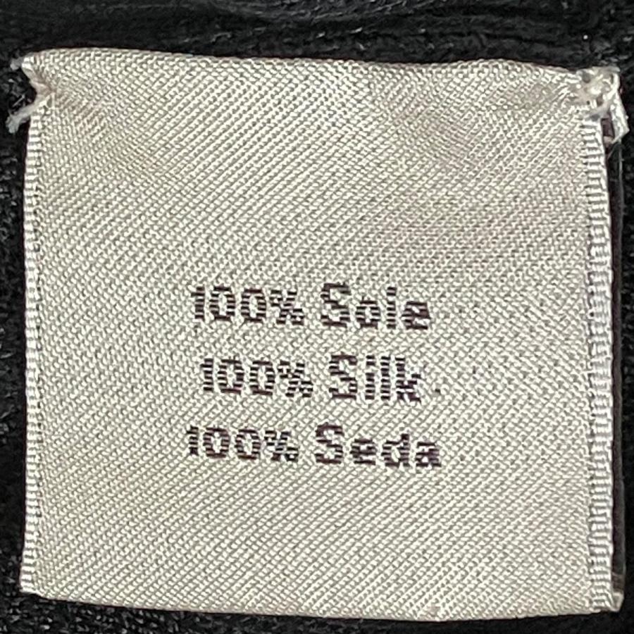 【値下げ】HERMES カンカイユリ・エケストル シルクニット ブラック サイズ：XL (京都店)_8