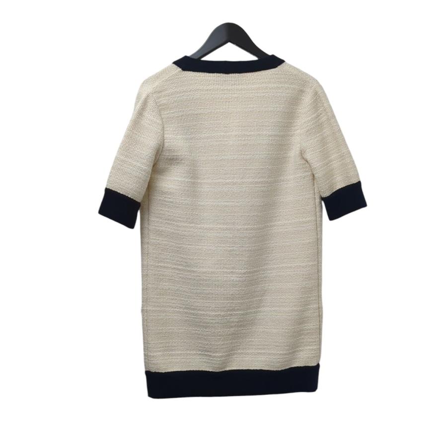 【値下げ】GUCCI ニットコート 490346 アイボリー×ブラック サイズ：XS (京都店)_1