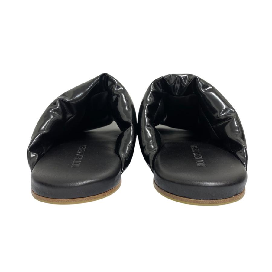 BOTTEGA VENETA / 23SS/Cushion Slides/サンダル/37/BLK/黒 BOTTEGA VENETA ボッテガヴェネタ 23SS Cushion Slides サンダル