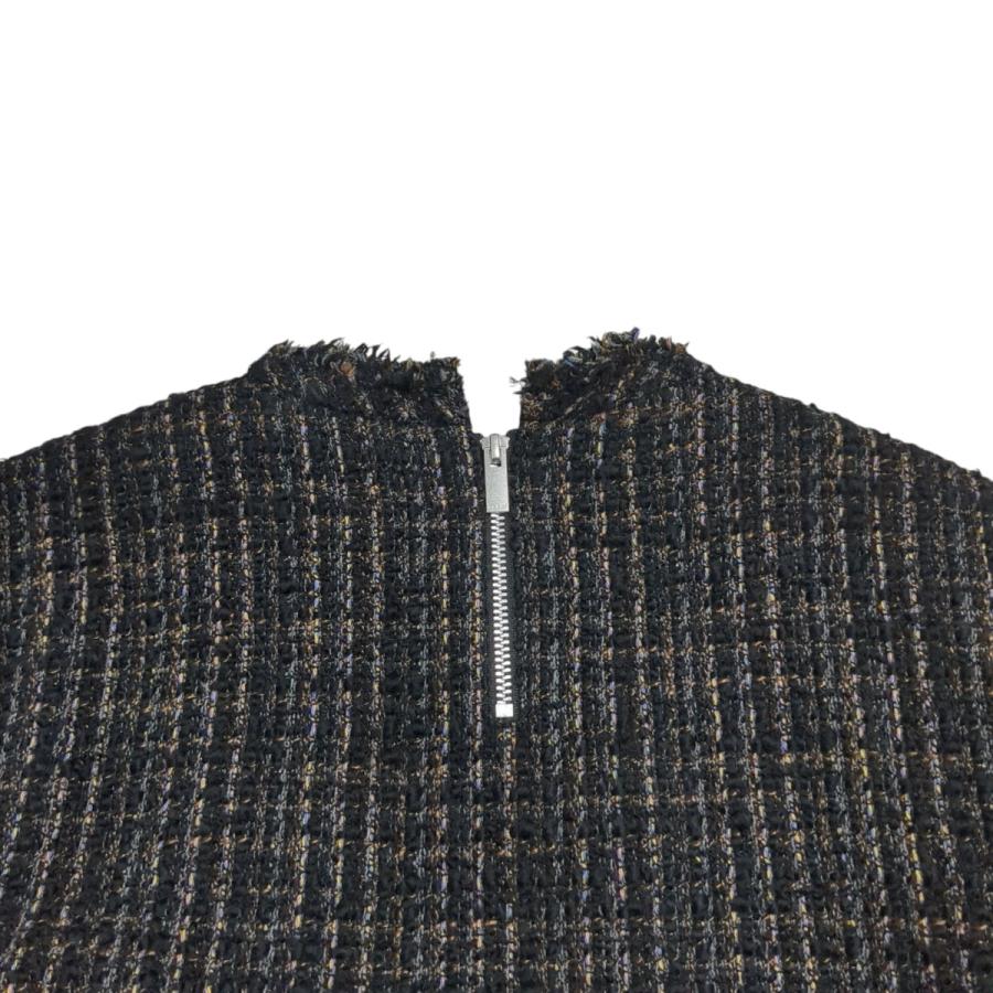 【値下げ】sacai Tweed Dress ワンピース 24-07444 ブラック サイズ：1 (京都店)_5