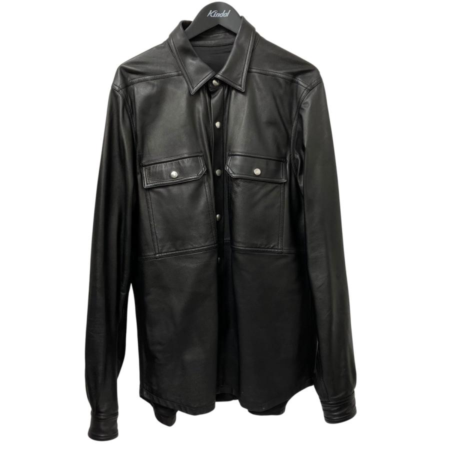 Rick Owens（リック・オウエンス） レザーシャツ RU20S7729-LLP