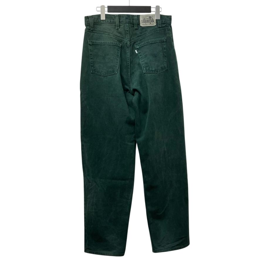 リーバイス LEVI'S 90s SilverTab バギージーンズ グリーン