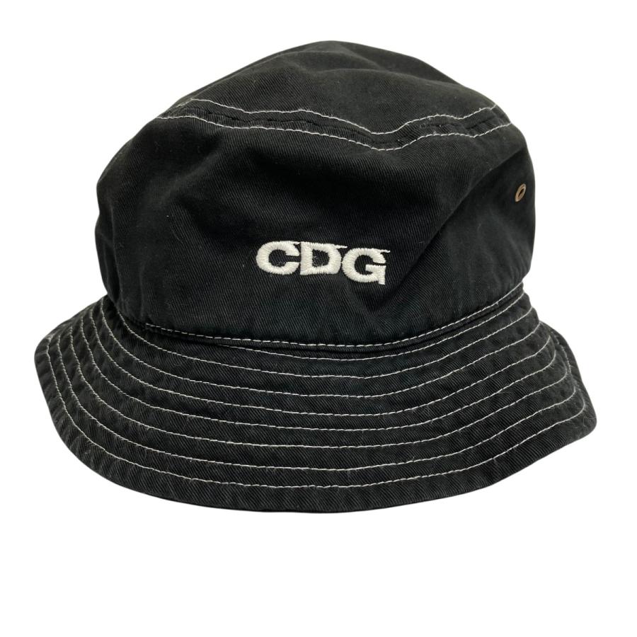 【新品タグ付き】コムデギャルソン バケットハット バケハ 黒 COMME des GARCONS】CDG GARMENT DYED HAT ハット (COMME des GARCONS