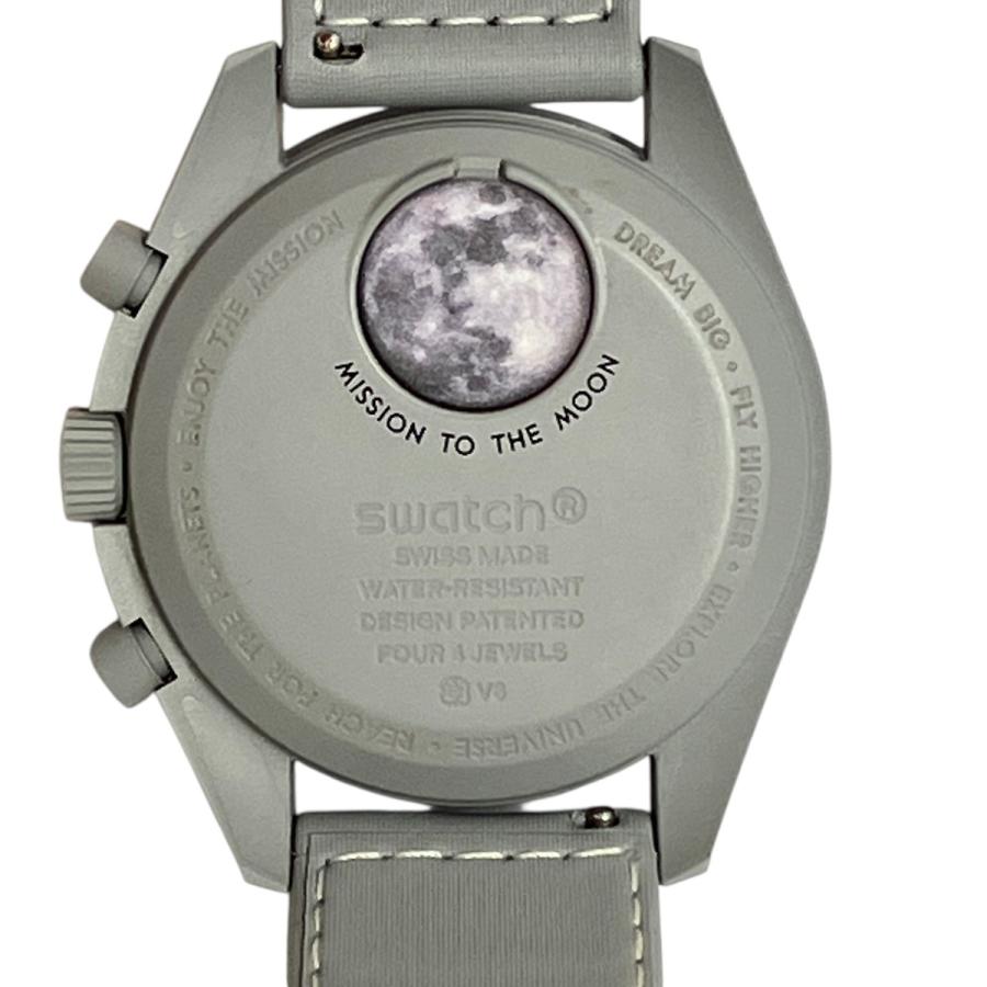 （未使用に近い）Swatch Mission to the Moon 腕時計 OMEGA Swatch Omega Mission to the Moon スウォッチ × オメガ