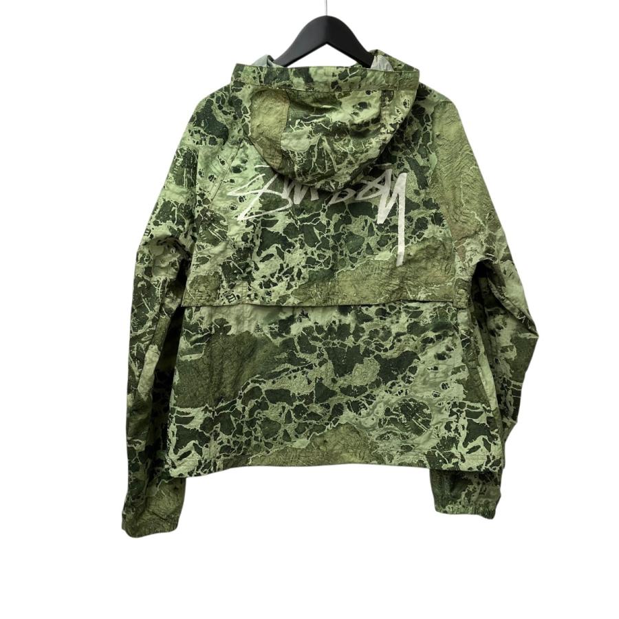 Stüssy グリーン ナイロンジャケット STUSSY ステューシー ナイロンジャケット グリーン M - メルカリ