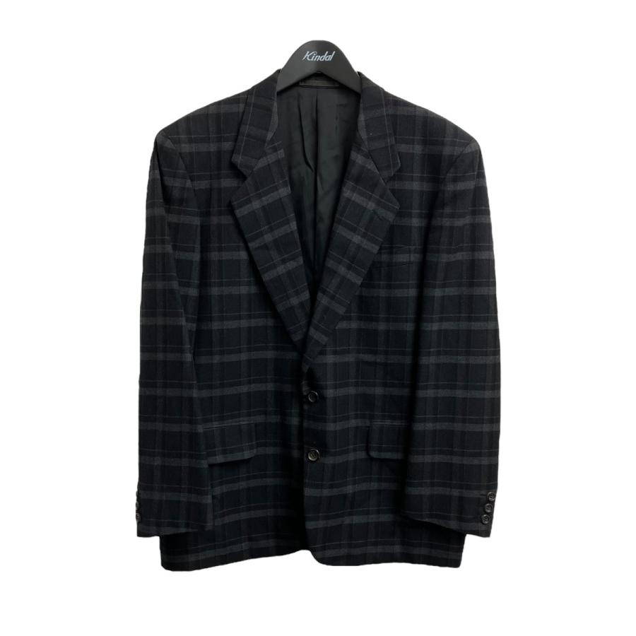 美品☆コムデギャルソンオム 田中オム ジャケット M 濃紺 ダブル 90s 秋冬 田中オム 1993 テーラードジップジャケットM 美品 コムデギャルソン