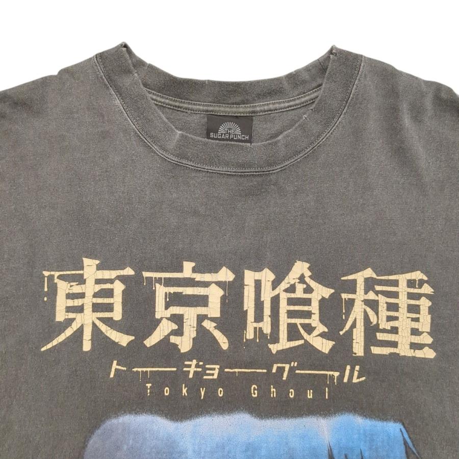 ザシュガーパンチ the sugar punch 東京喰種 半袖Tシャツ グレー