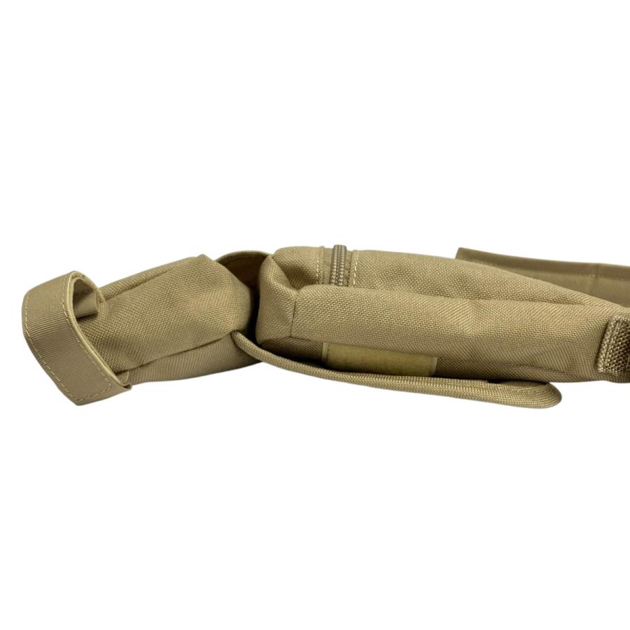 オーラリー AURALEE NYLON SADDLE BAG バッグ カーキ_4
