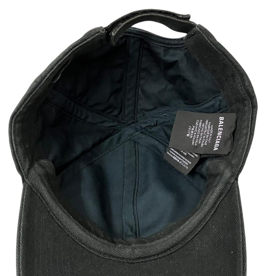 BALENCIAGA キャップ 黒 Lサイズ 袋付き ⭐︎BALENCIAGA ⭐︎バレンシアガ キャップ ブラック 正規品 L