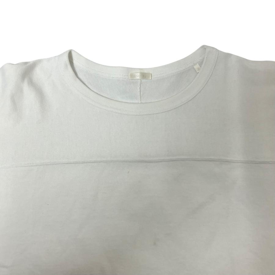 COMOLI（コモリ） フットボール Tシャツ X01-05005 ホワイト サイズ：3