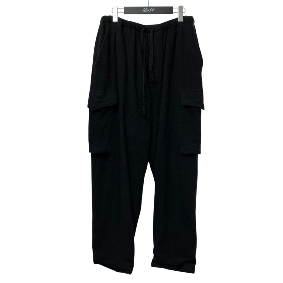 comoli 縮絨ウール6Pパンツ ブラック サイズ1 【公式通販】