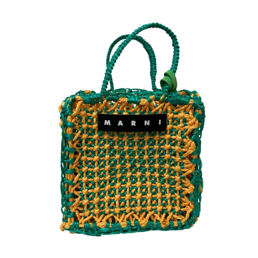 MARNI（マルニ） MARNI JURTA BAG バッグ イエロー×グリーン