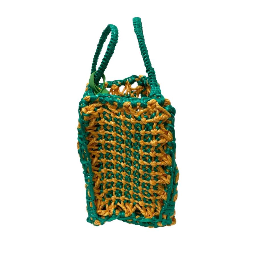 saorin☆ MARNI かごバッグ イエロー グリーン MARNI（マルニ） MARNI JURTA BAG バッグ イエロー×グリーン