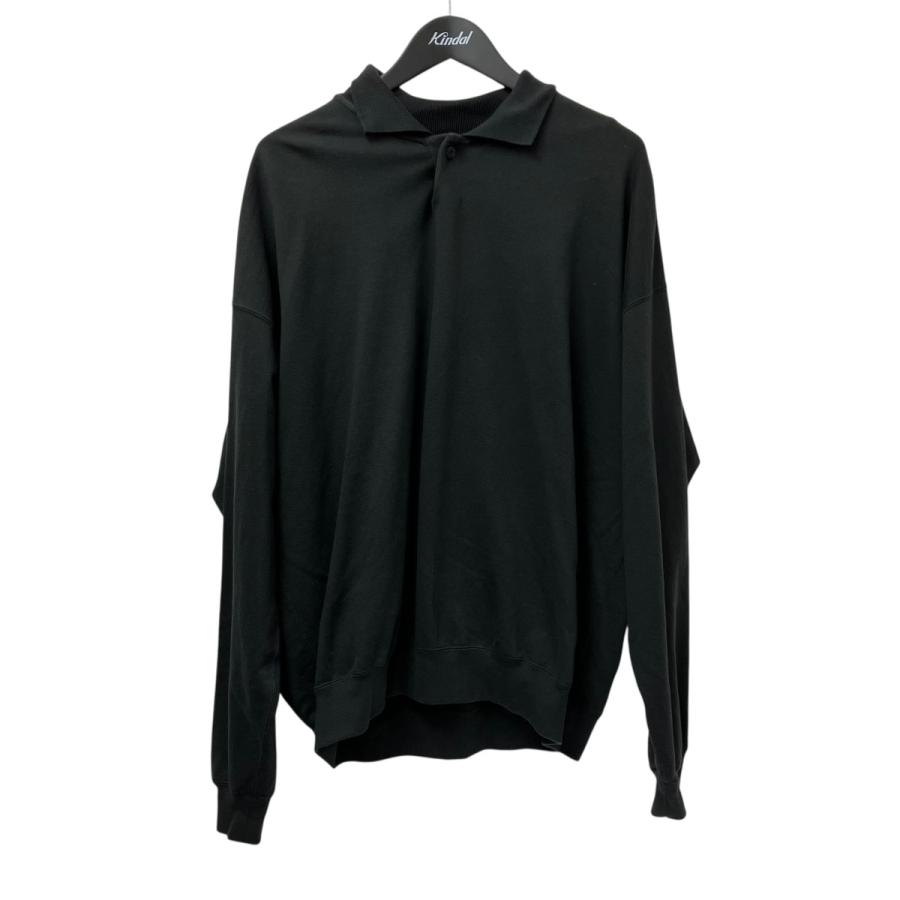 【人気商品】auralee A24AP02MS サイズ5 AURALEE（オーラリー） スウェット A24AP02MS ブラック サイズ：5