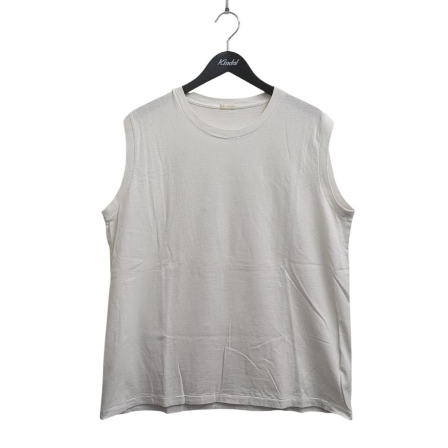 COMOLI（コモリ） ノースリーブTシャツ X01-05010 ホワイト サイズ：3 