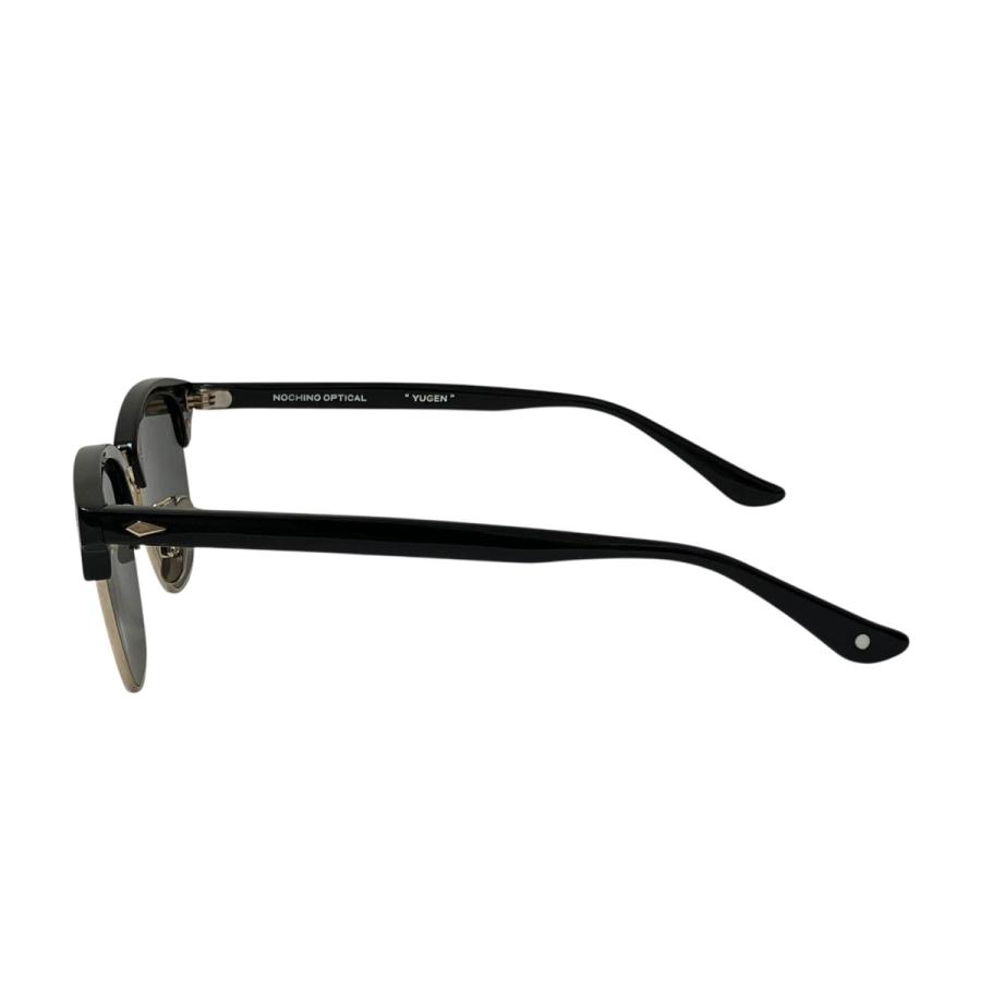 NOCHINO OPTICAL YUGEN サングラス NOCHINO OPTICAL / YUGEN / #1 GLOSS BLACK & CHAMPAGNE GOLD - CLEAR