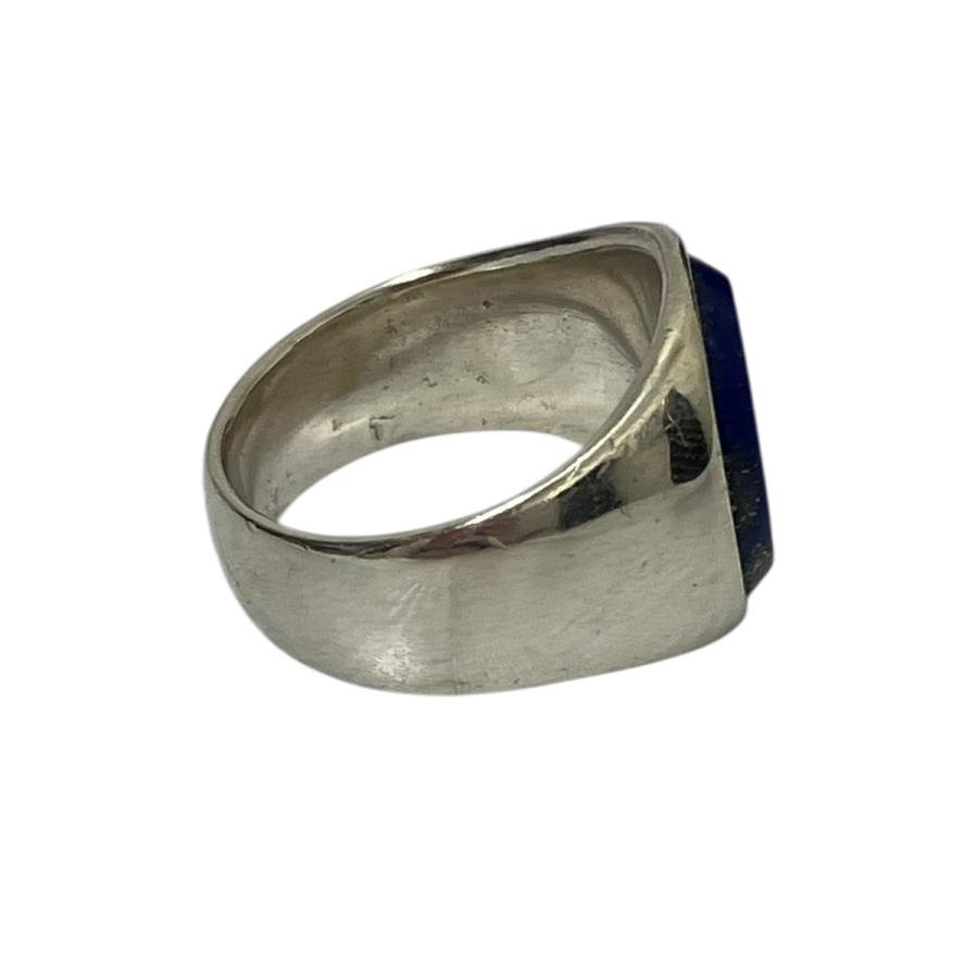 TOM WOOD（トムウッド） オーバル ラピスラズリ リング ネイビー