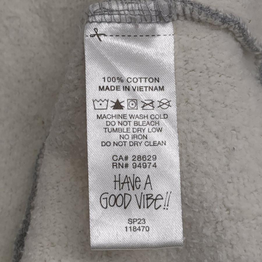 STUSSY（ステューシー） ハーフジップスウェット 118470 グレー サイズ