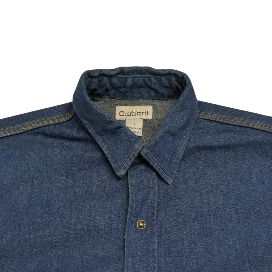 Carhartt（カーハート） シャツジャケット インディゴ サイズ：L