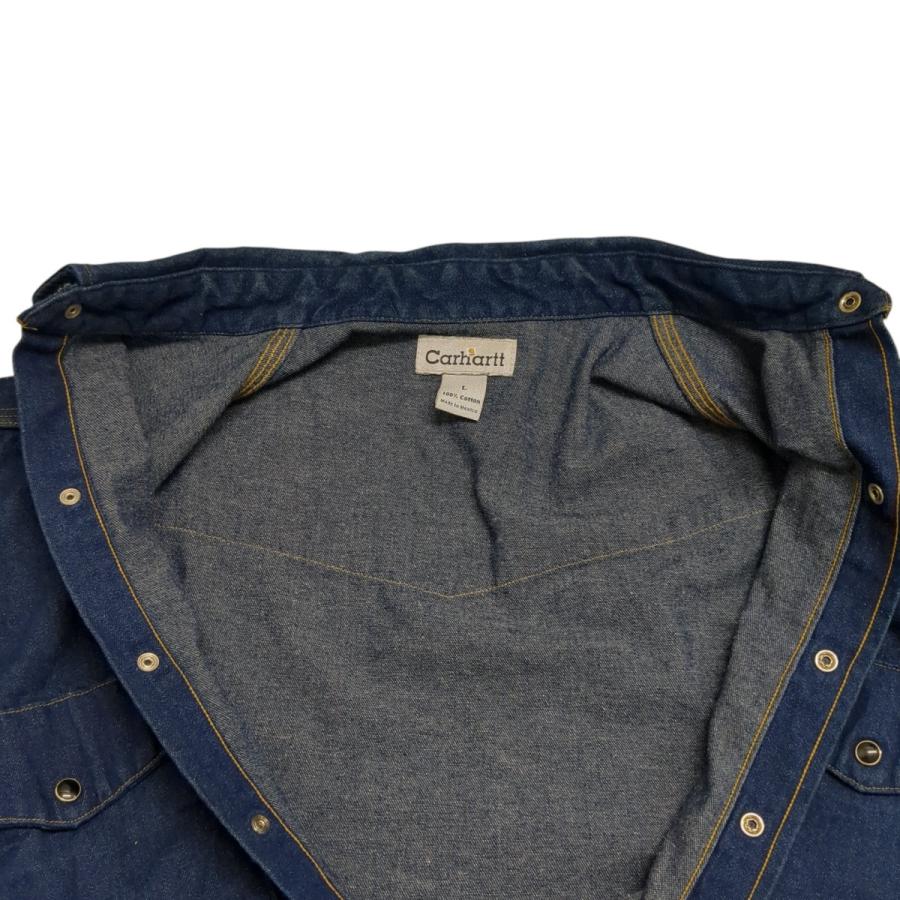 Carhartt（カーハート） シャツジャケット インディゴ サイズ：L