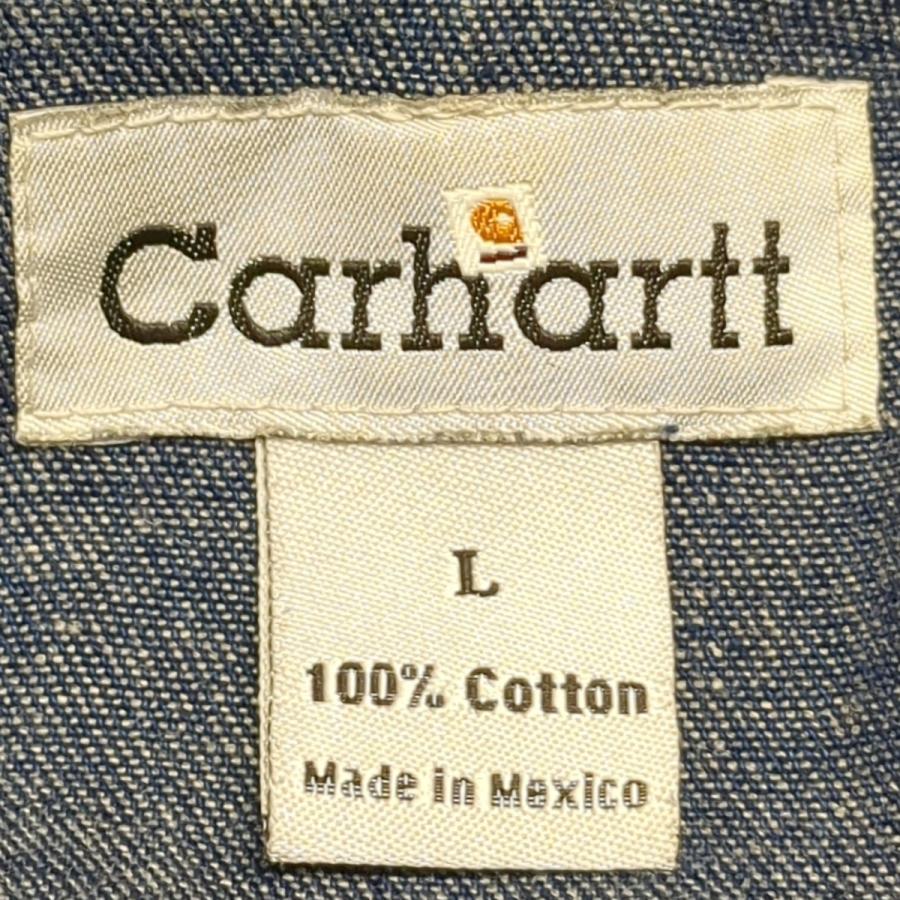 Carhartt（カーハート） シャツジャケット インディゴ サイズ：L