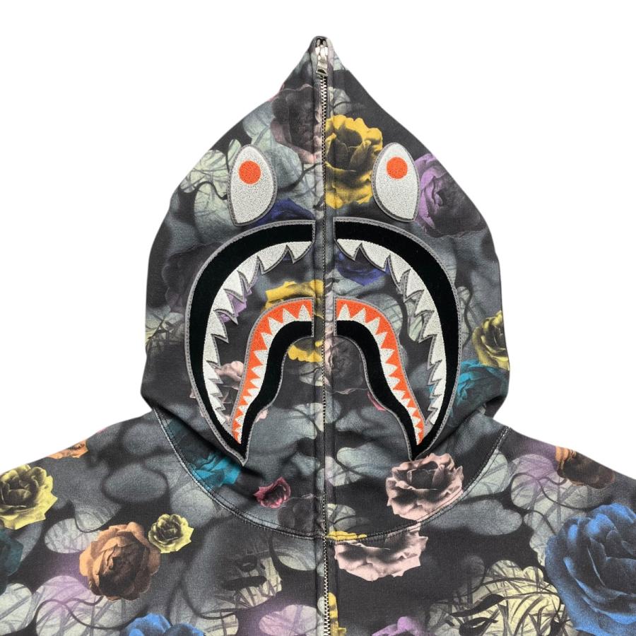 A BATHING APE アベイシングエイプ floral camo hooded jacket