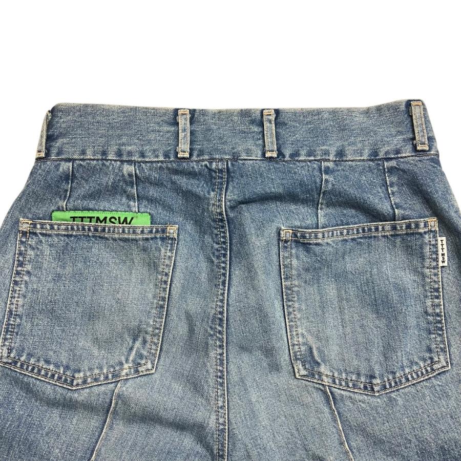 ティーモダンストリートウエア TTT MSW Organic Cotton Denim Wide