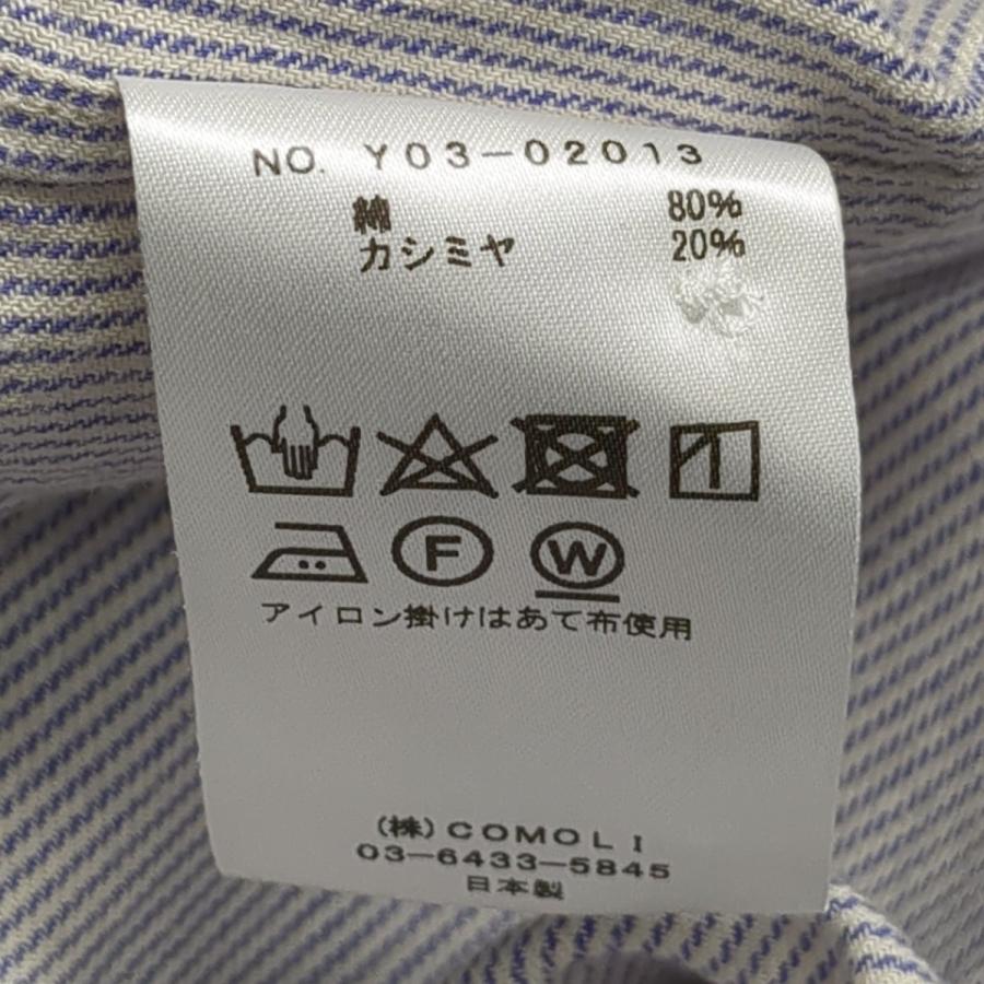 COMOLI（コモリ） シャツ Y03-02013 グレー サイズ：2 : カインドオル