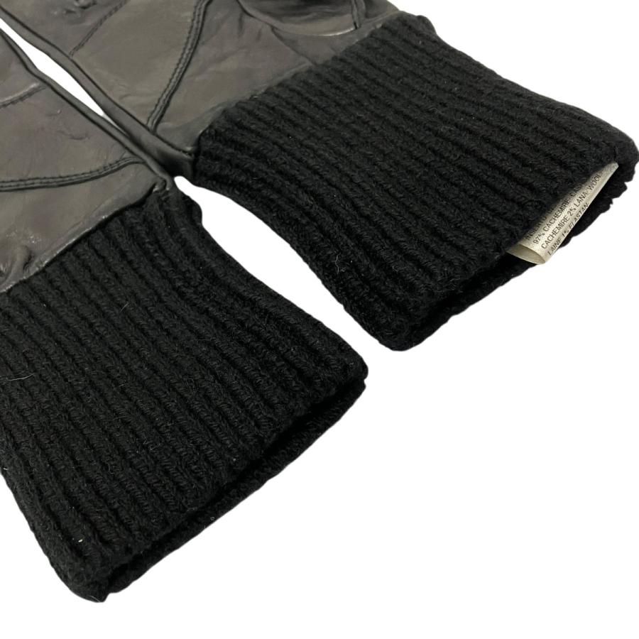Rick Owens（リック・オウエンス） 手袋 RR02C7458-LSU ブラック