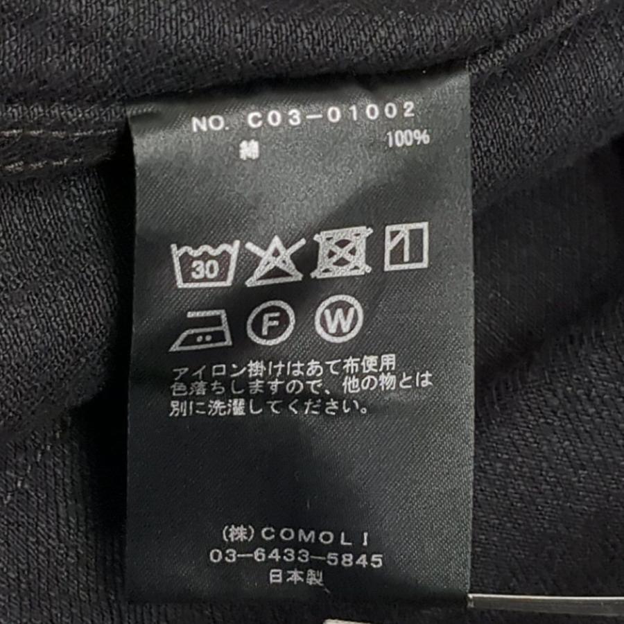 COMOLI（コモリ） COMOLI 25AW デニムジャケット C03-01002 ブラック