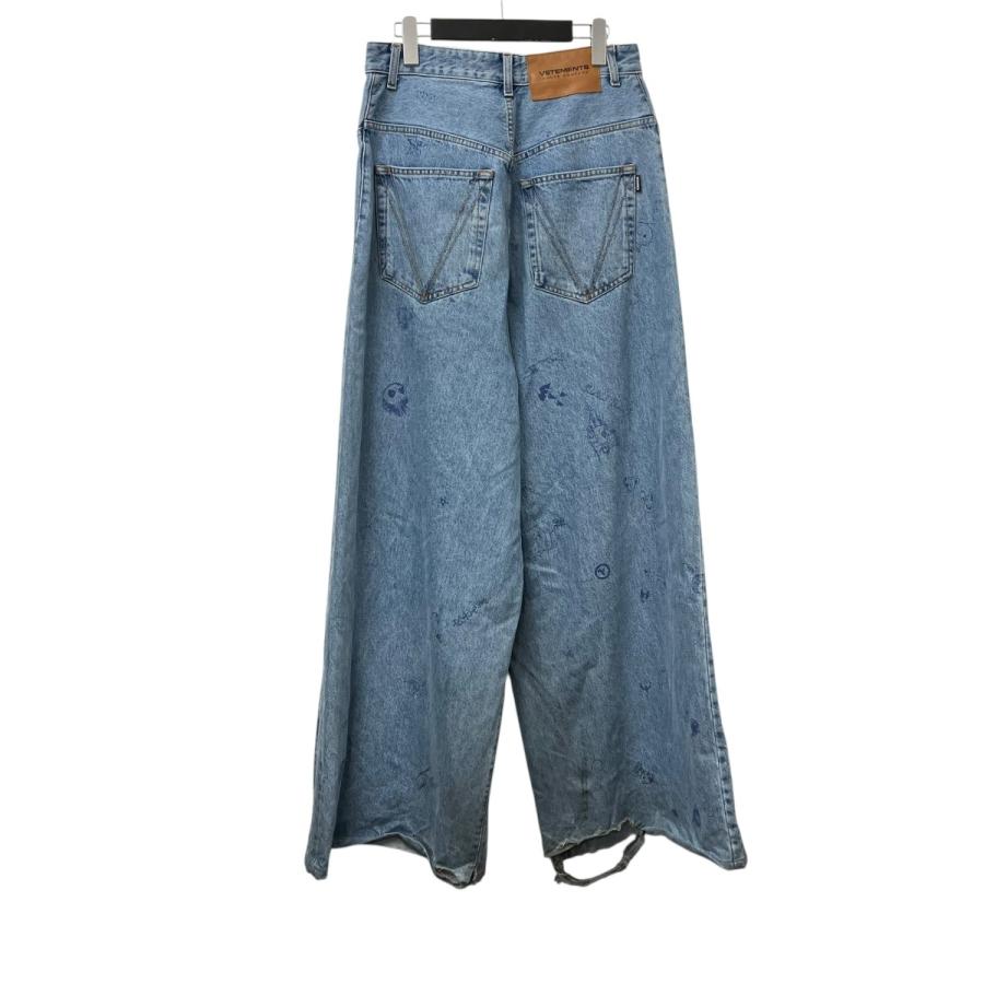 値下げ】VETEMENTS バギージーンズ UE54PA160N インディゴ サイズ：30