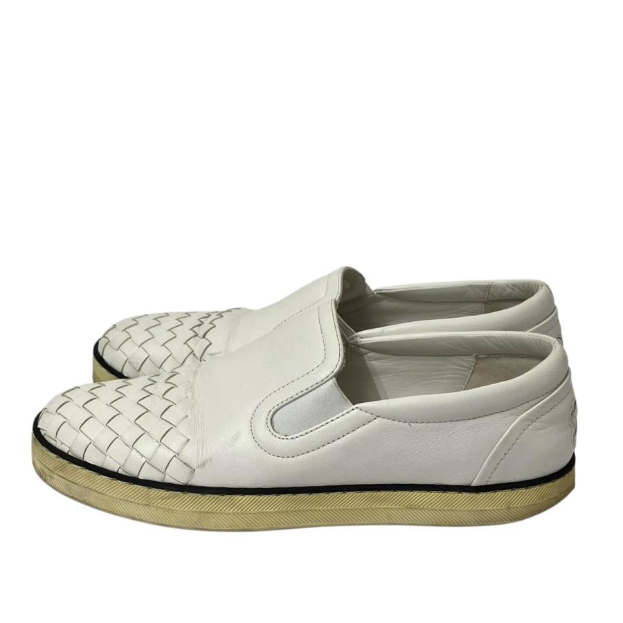 BOTTEGA VENETA スリッポン　36 BOTTEGA VENETA（ボッテガ・ヴェネタ） イントレチャートスリッポン