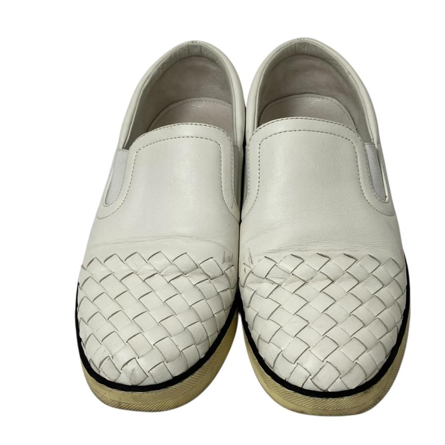 BOTTEGA VENETA スリッポン　36 BOTTEGA VENETA（ボッテガ・ヴェネタ） イントレチャートスリッポン