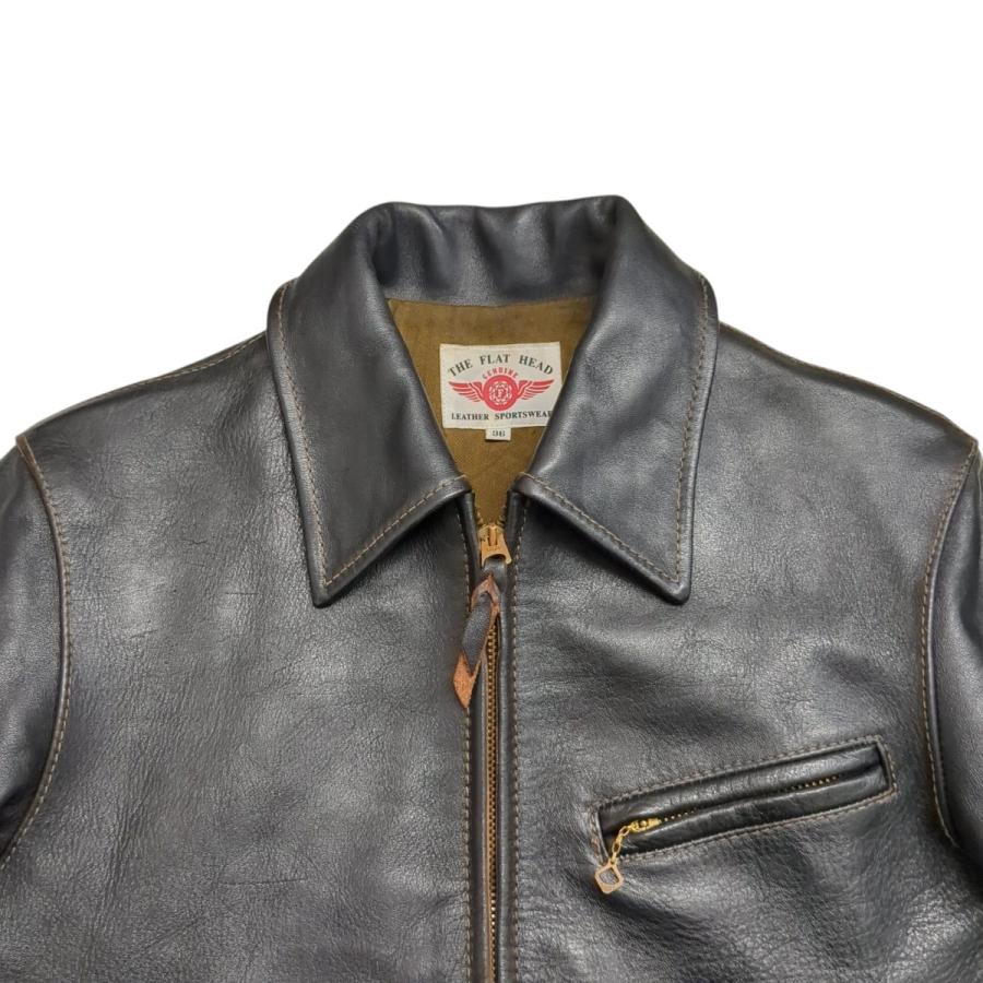 THE FLAT HEAD レザージャケット 36 The Flat Head（フラッドヘッド） 【値下げ】THE FLAT HEAD レザー