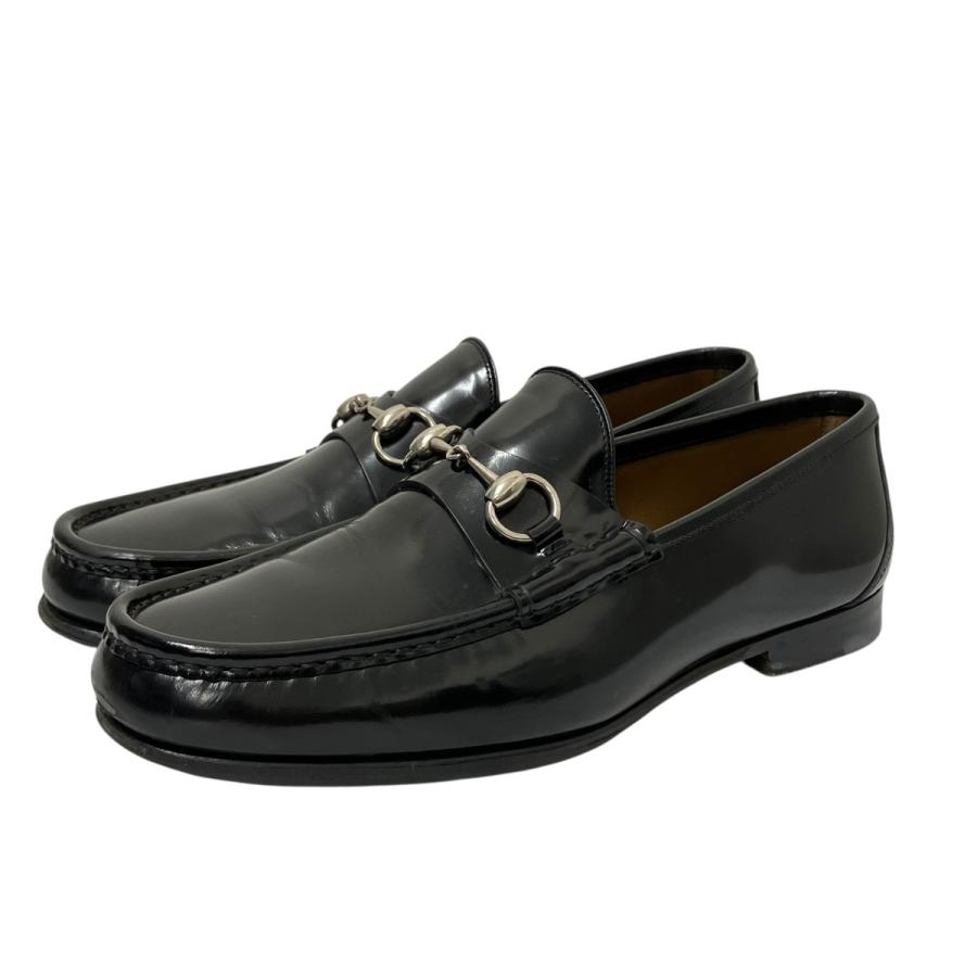 GUCCI（グッチ） ローファー 387598 ブラック サイズ：8