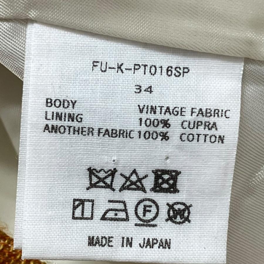 FUMIKA_UCHIDA（フミカウチダ） FUMIKA UCHIDA パンツ FU-K-PT016SP