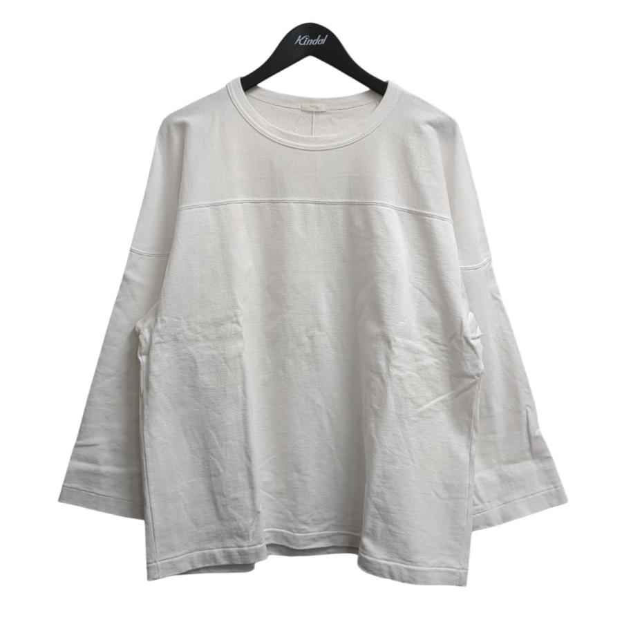 COMOLI（コモリ） フットボールTシャツ X01-05005 ホワイト サイズ：2