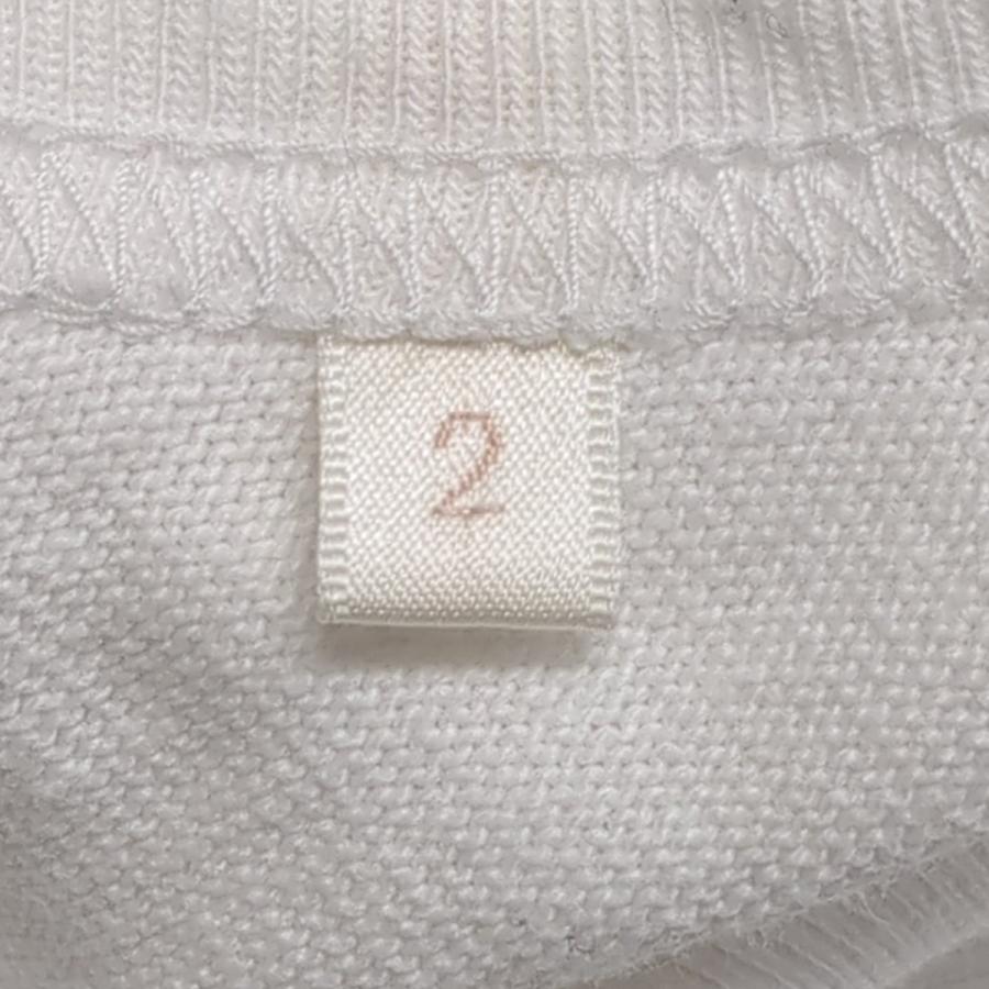 COMOLI（コモリ） フットボールTシャツ X01-05005 ホワイト サイズ：2