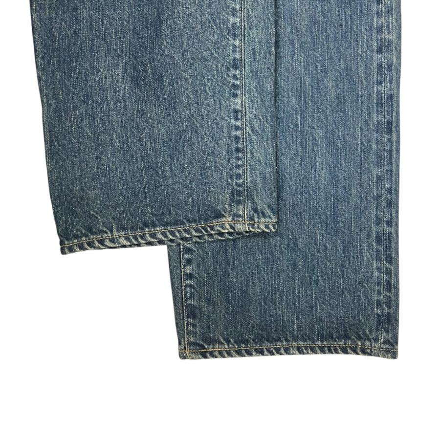 1回着用のみ アプレッセ a.presse デニムパンツ 34 AP-4002 A.PRESSE - アプレッセ Washed Denim Wide Pants(AP-4002)INDIGO | MARK