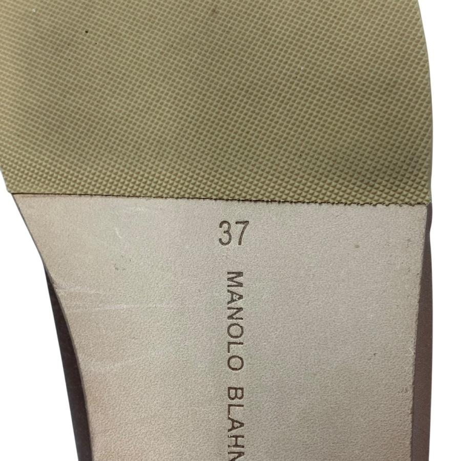 MANOLO BLAHNIK（マノロブラニク） サンダル ピンク サイズ：37