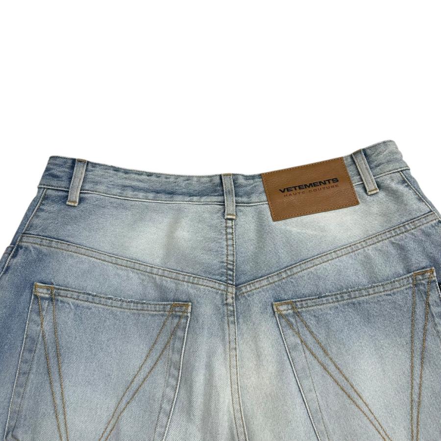 値下げ】VETEMENTS 23SS DESTROYED BAGGY JEANS バギージーンズ 