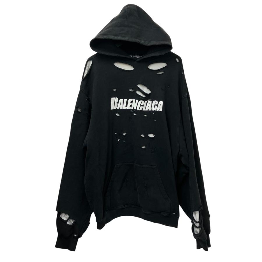BALENCIAGA（バレンシアガ） パーカー 659403 ブラック サイズ：XXS