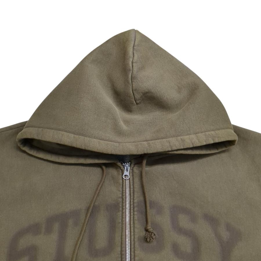 STUSSY（ステューシー） stussy ZIP HOODIE FADED GRAPHIC ジップ